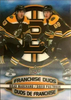 2019-20 Tim Hortons Franchise Duos Marchand Pastrnak