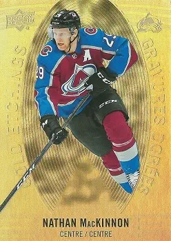 2019-20 Tim Hortons Gold Etchings Nathan MacKinnon