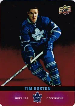 Tim Hortons Die Cut DC SP1 hockey card
