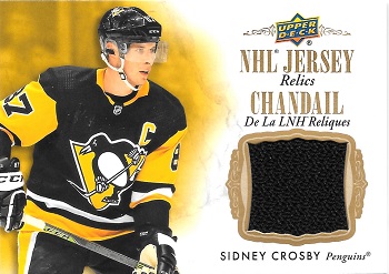 Sidney Crosby 2020-21 Tim Hortons Relics #J-SC