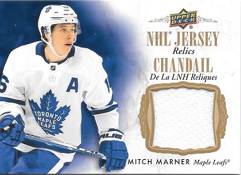Mitch Marner 2020-21 Tim Hortons Jersey Relics