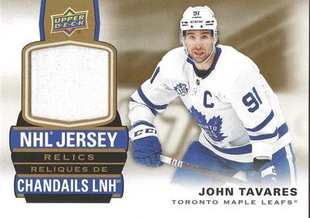 2021-22 Tim Hortons Relics John Tavares