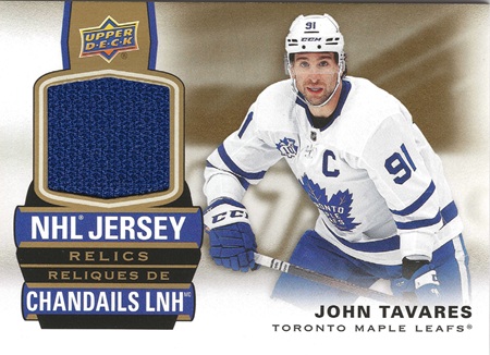 2021-22 Tim Hortons Relics John Tavares