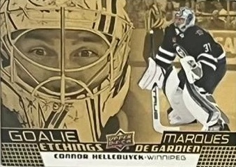 Connor Hellebuyck 25/26 Tim Hortons Goalie Etchings