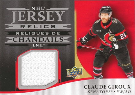 2025-26 Tim Hortons Relics Claude Giroux