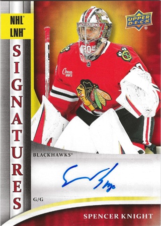 2025-26 Tim Hortons Signature Spencer Knight