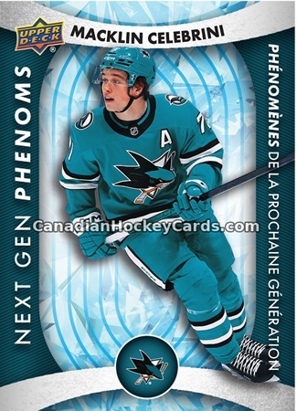 2026-27 Tim Hortons Next Generation Phenoms Macklin Celebrini