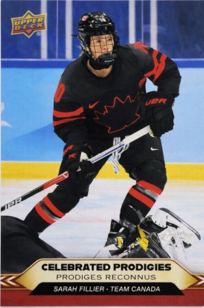 2025-26 Tim Hortons Celebrated Prodigies Sarah Fillier