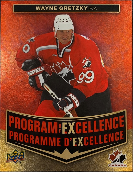 2026 Tim Hortons Team Canada Program of Excellence Wayne Gretzky