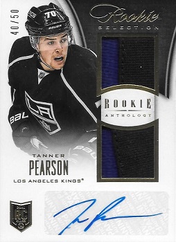 Tanner Pearson Rookie Anthology Patch Auto